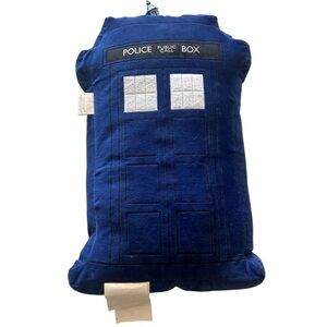 Doctor Who TARDIS plush pillow‎ Sci-Fi Show Pillow 12 X 20